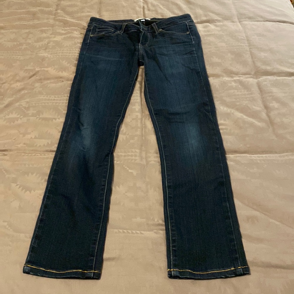 Paige slim straight leg jeans size 26